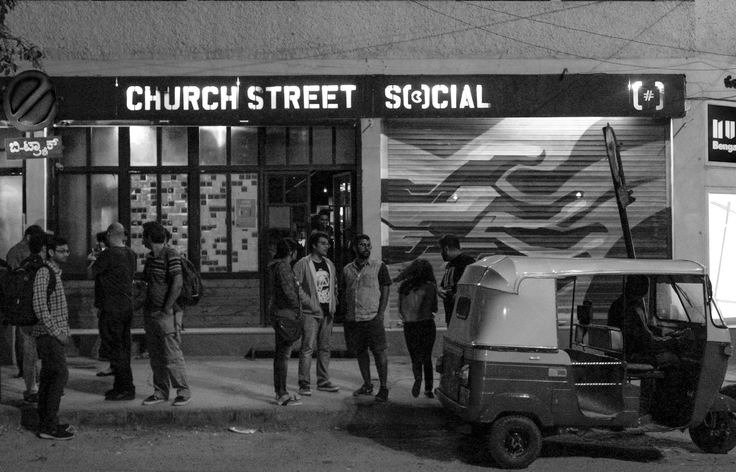 Church Street in Bangalore 