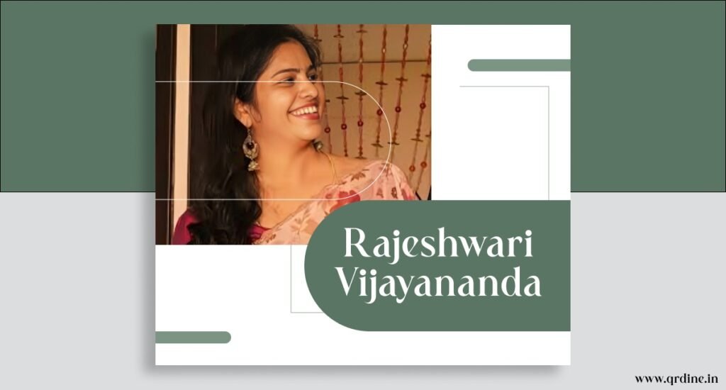 Rajeshwari Vijayananda food blogger