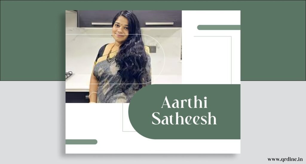 Aarthi Satheesh food blogger