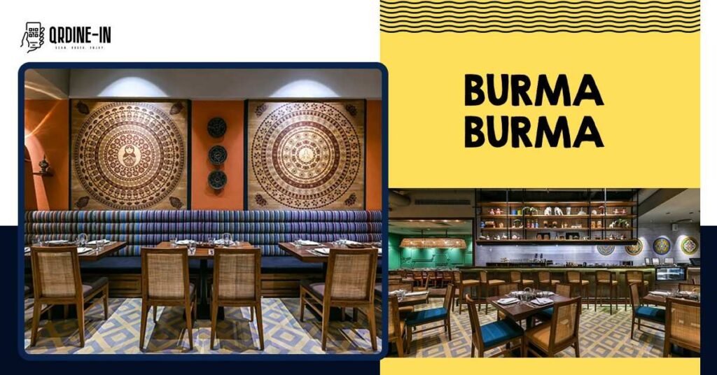 Burma Burma - Noida, Sector 18, Noida, This place is no doubt the best for Burmese authentic cuisine in this locality. Located on the 3rd Floor of DLF Mall Of India. Cool and Sober ambience.